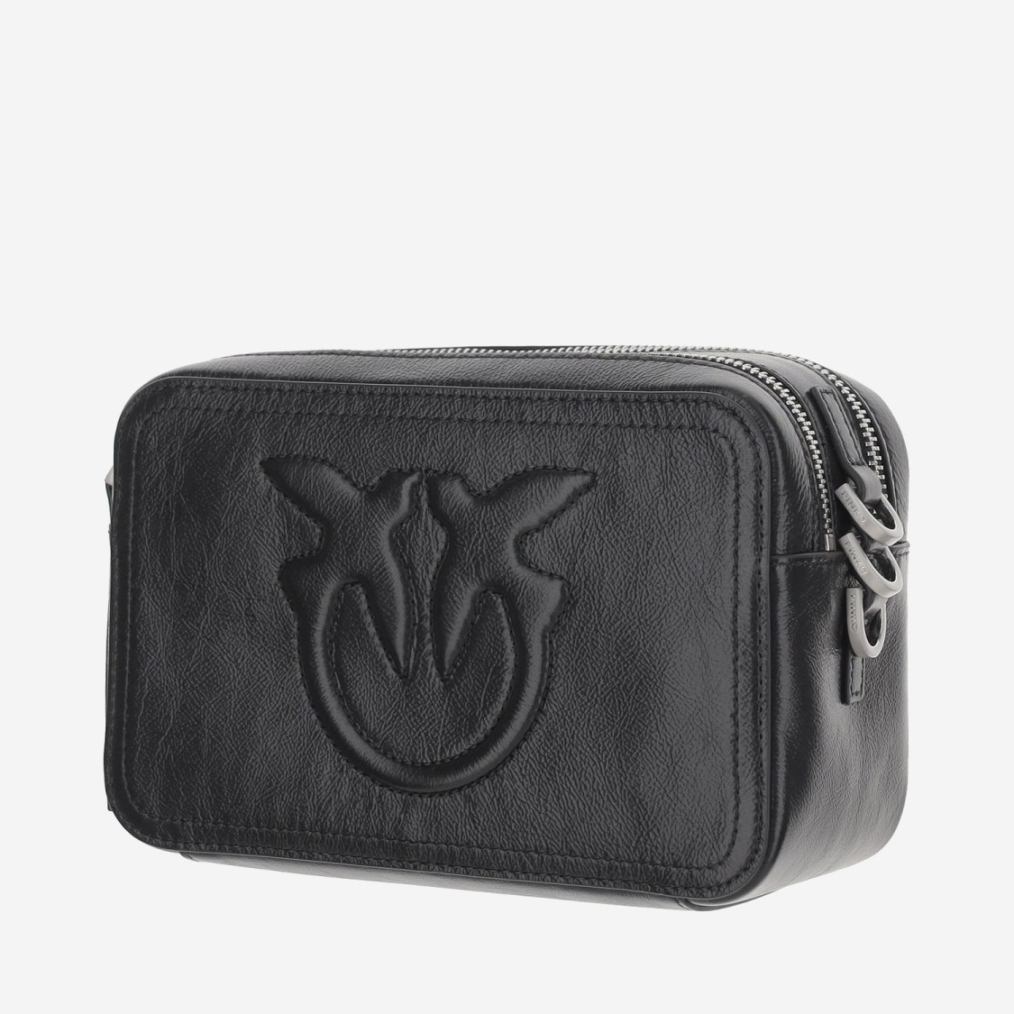 Pinko Rectangular Camera Bag With Maxi Embossed Logo