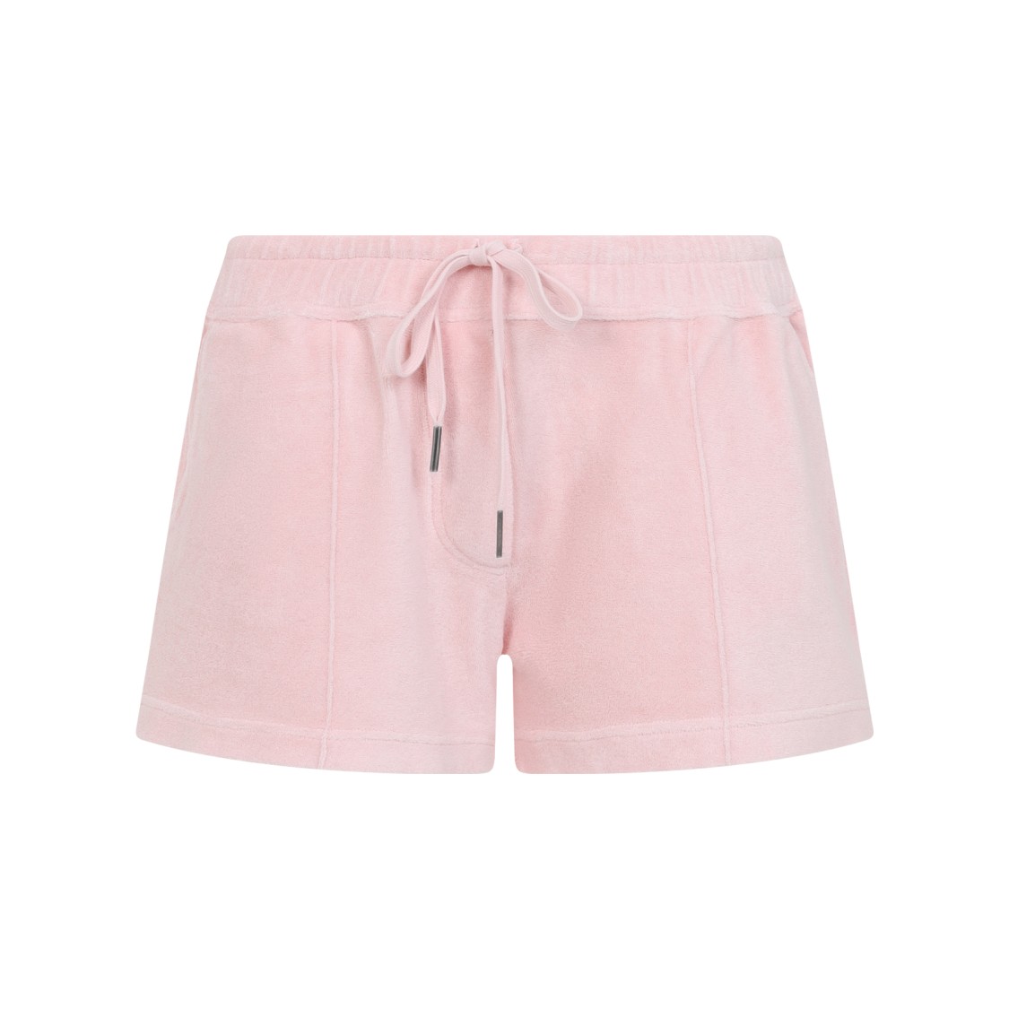 Tom Ford Pale Salmon Pink Cotton Towelling Shorts In Pink