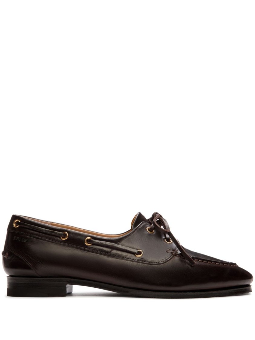 Shop Bally Pathy Moccasin In Black