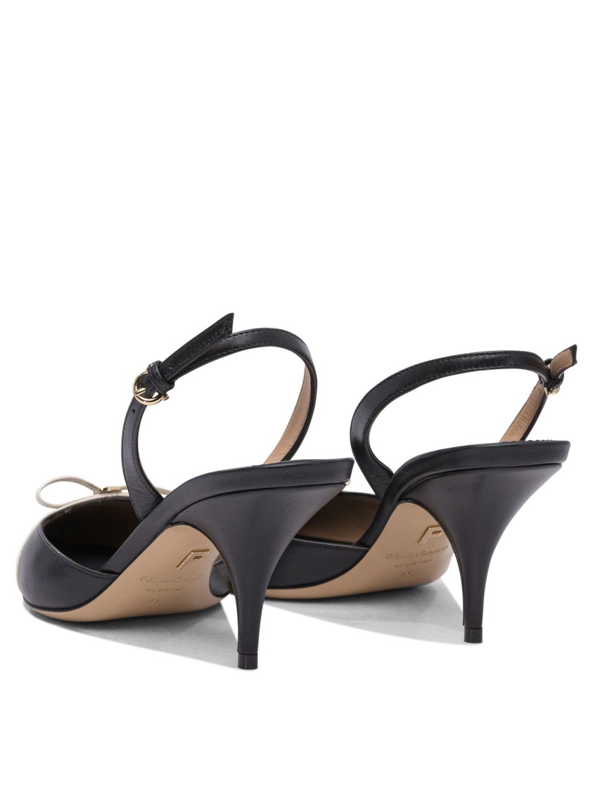 Ferragamo Pointed Toe Heeled Shoes In Black