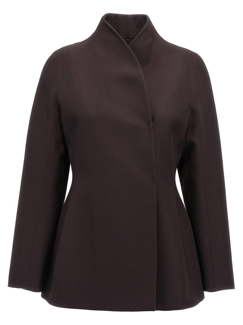 ジャケット FENDI FW24 Grain de Poudre Jacket (FJ7548AJYF F0AU3) Fendi Grain De Poudre Jacket Blazer in Brown | THE LIST