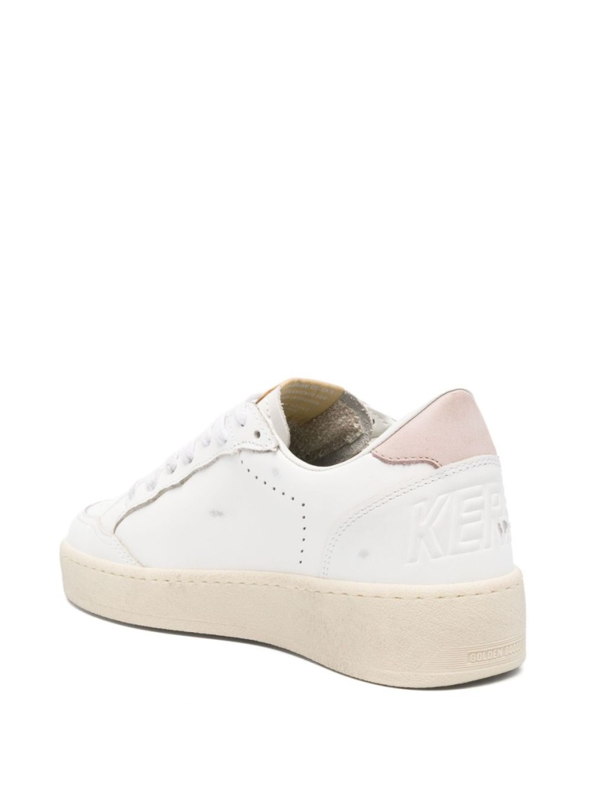 Golden Goose Low-top Sneakers With Star Detail In White