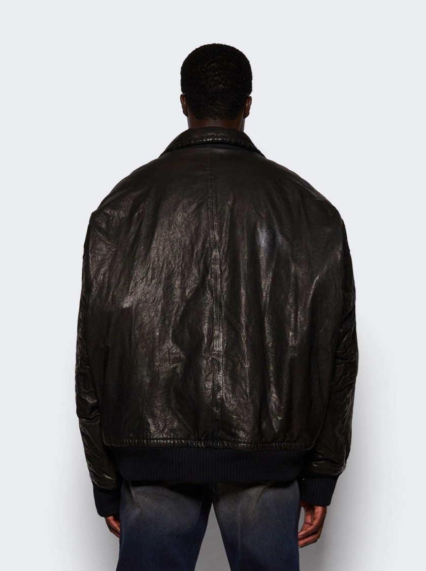 Miharayasuhiro Maison Mihara Yasuhiro Backlash Big Zip Jacket Black