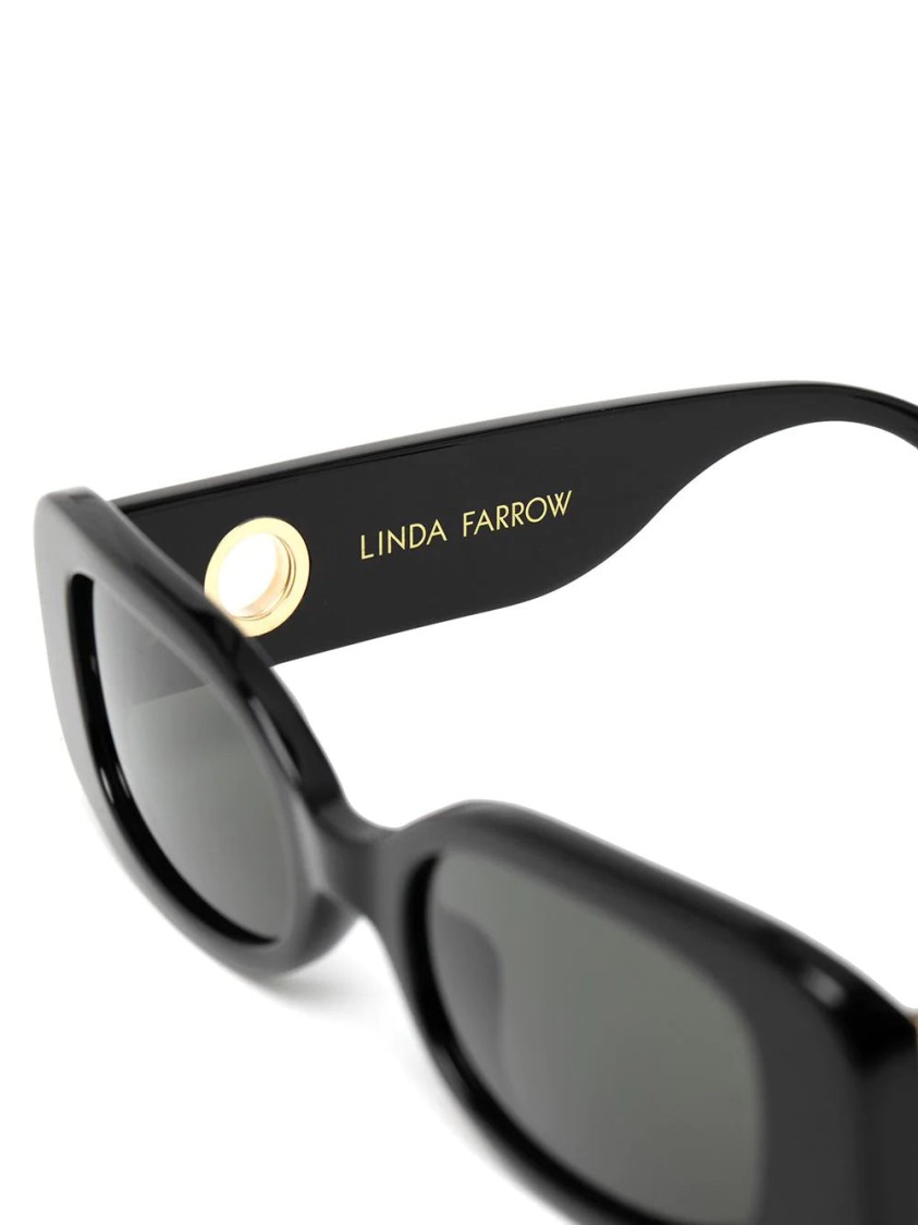 Linda Farrow Lola Sunglass In Black