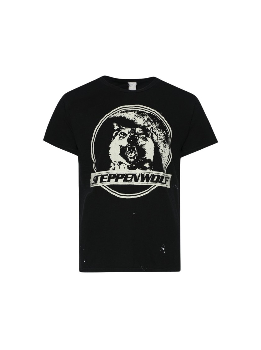 Madeworn Steppenwolf Tee Coal In Black