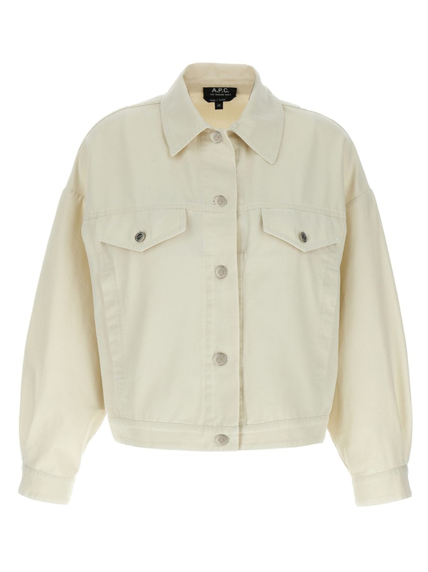 Apc X Natacha Ramsay-levi Sainters Denim Jacket In White