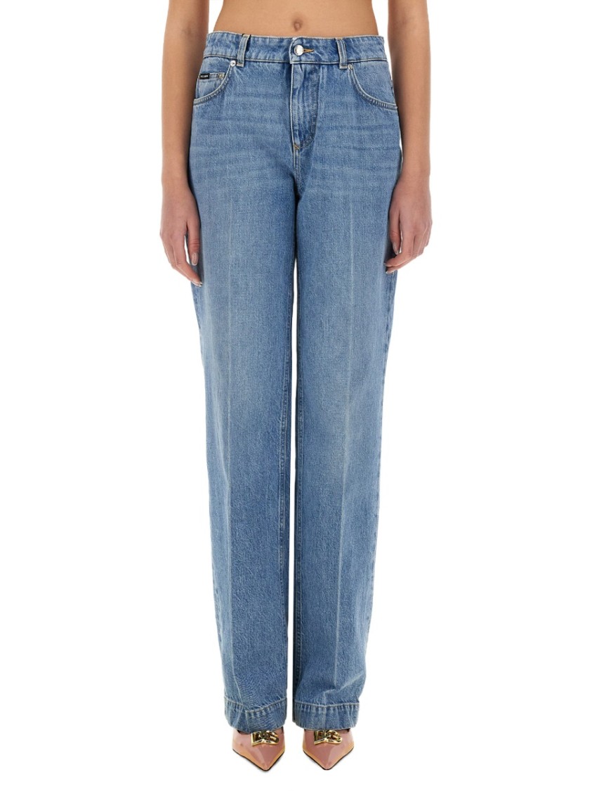 Dolce & Gabbana Denim Jeans In Blue