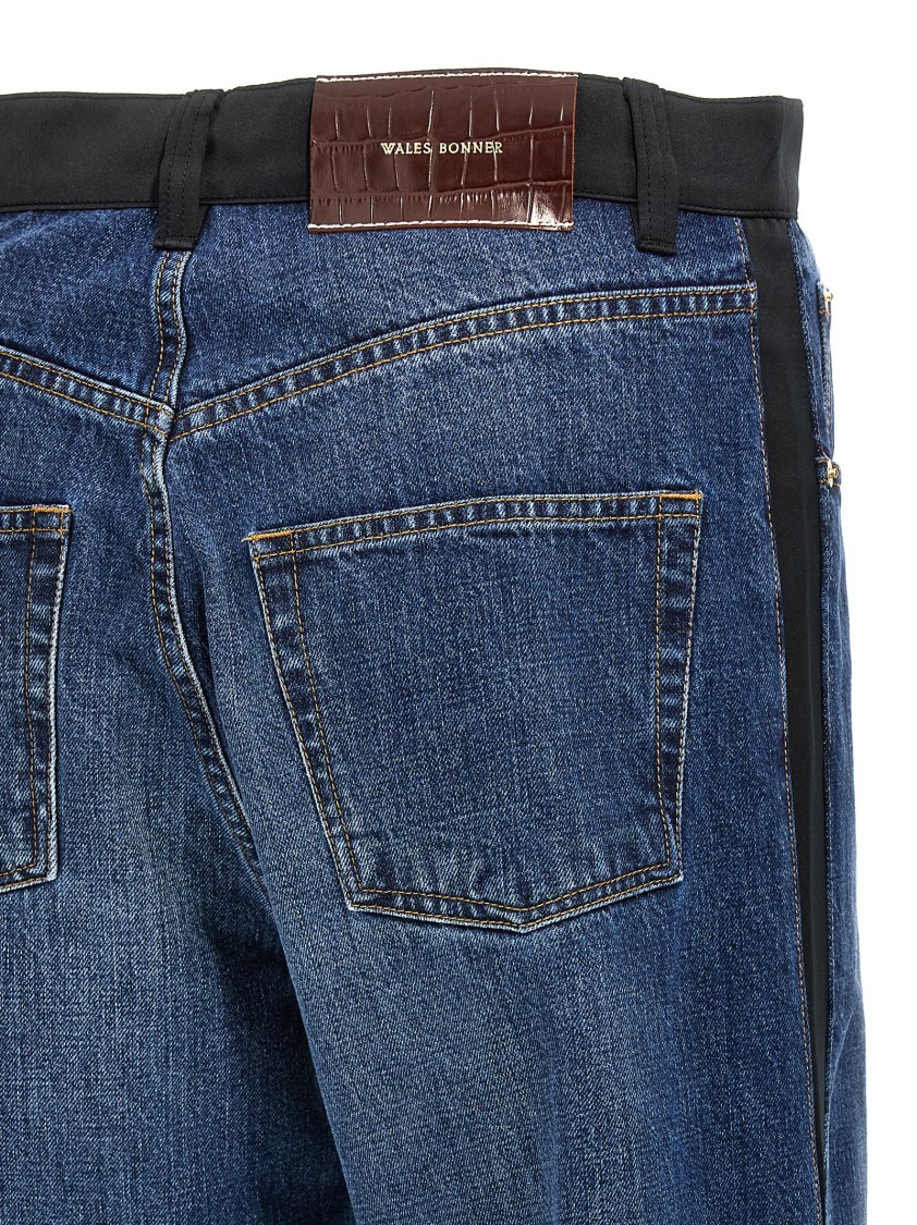 Wales Bonner Echo Denim Jeans In Blue