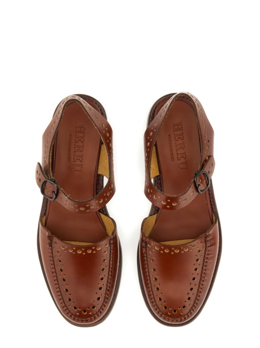 Shop Hereu "picada" Moccasin