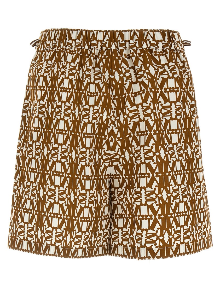 Max Mara 'taiga' Shorts In Brown
