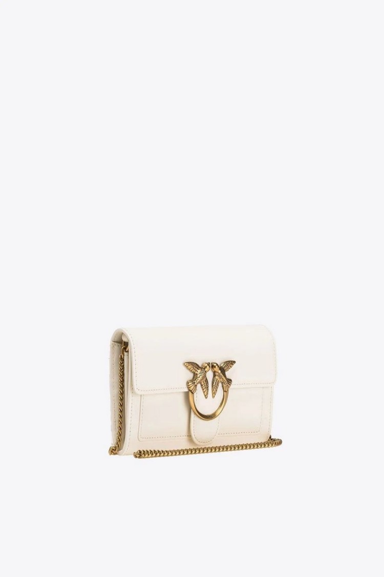 Pinko Shoulder Bag With Distinctive Bird Clasp