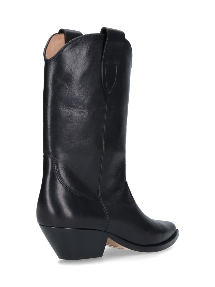 Isabel Marant "duerto" Ankle Boots Black In Black