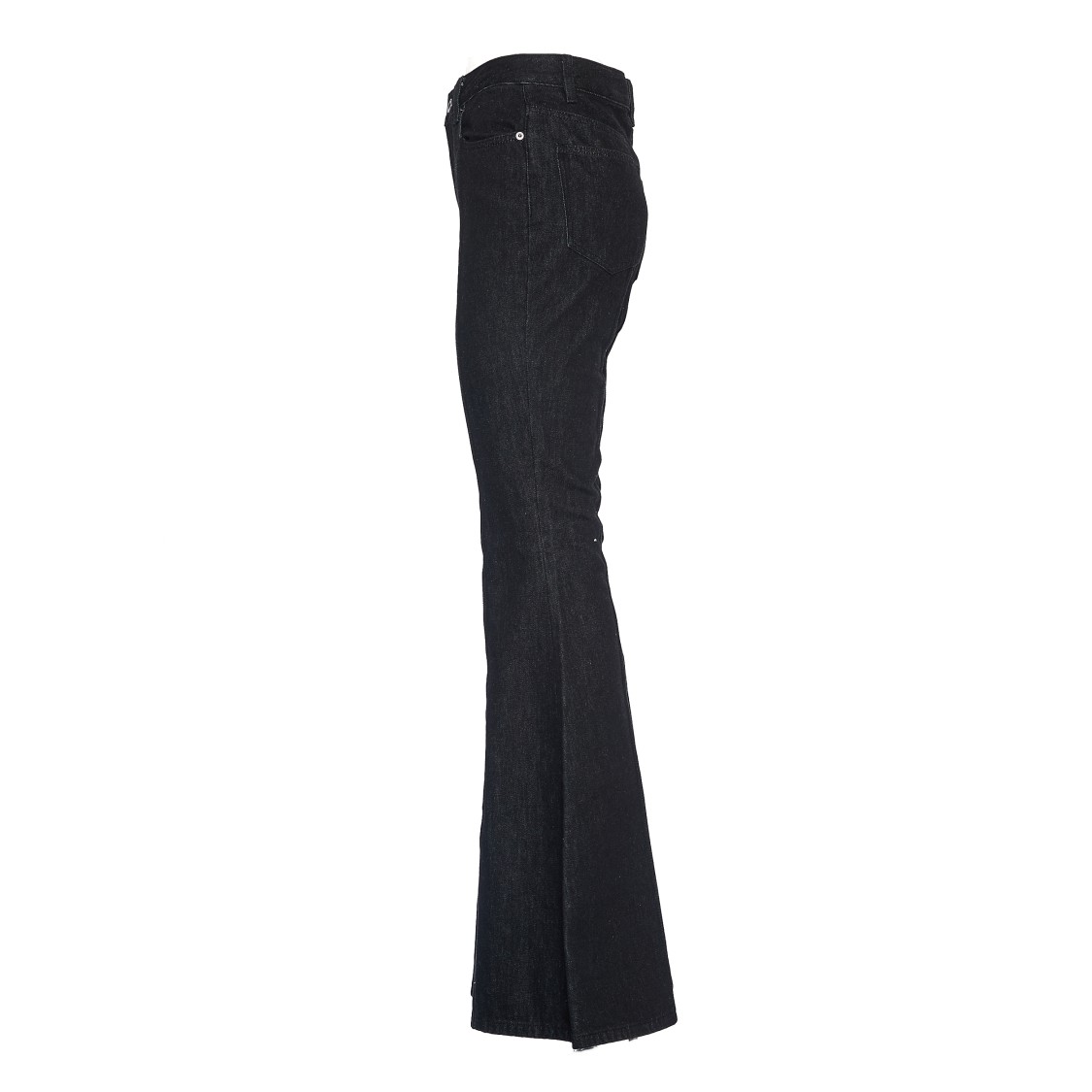 Self-portrait High-waisted Flare Jeans For In Black