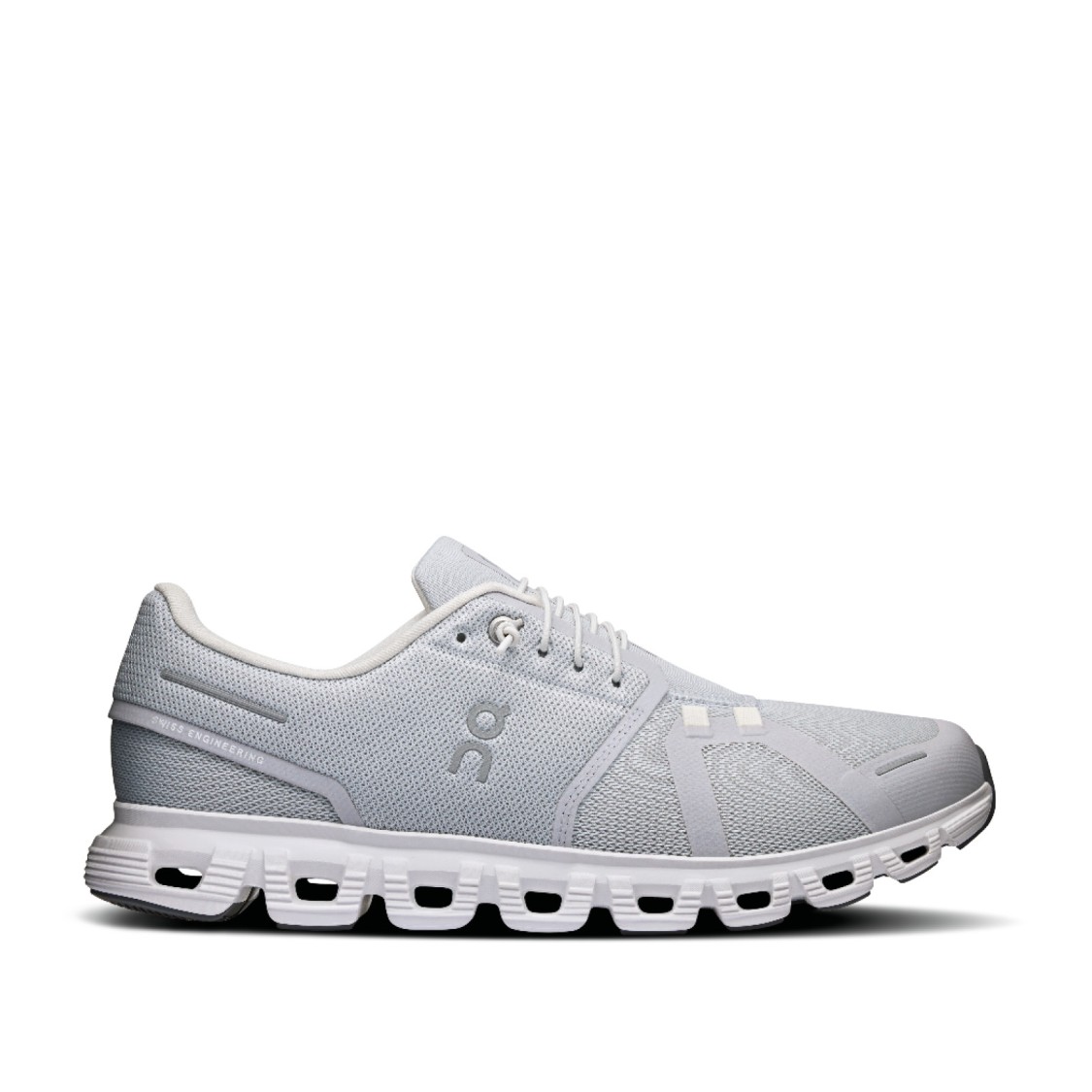 On Cloud 6 Sneakers In White Technical Fabric In Gray