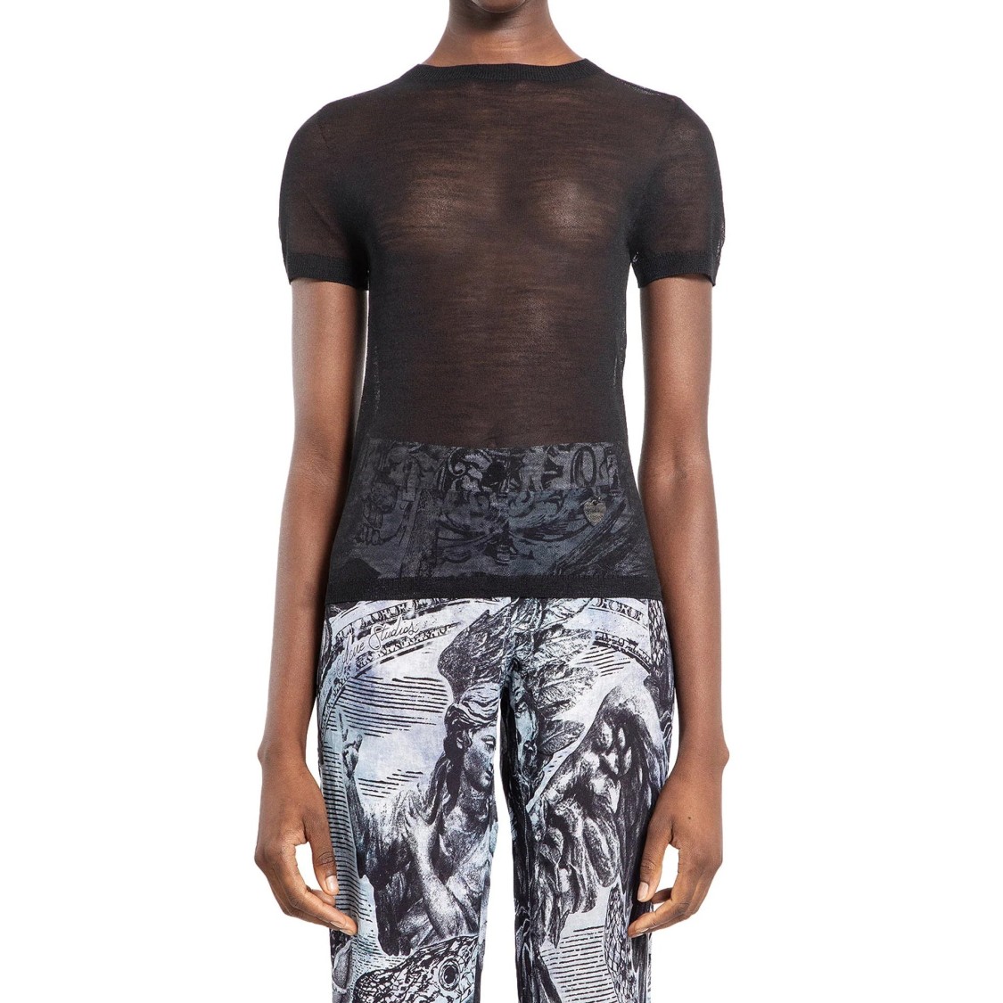 Acne Studios Sheer Knit T-shirt Women