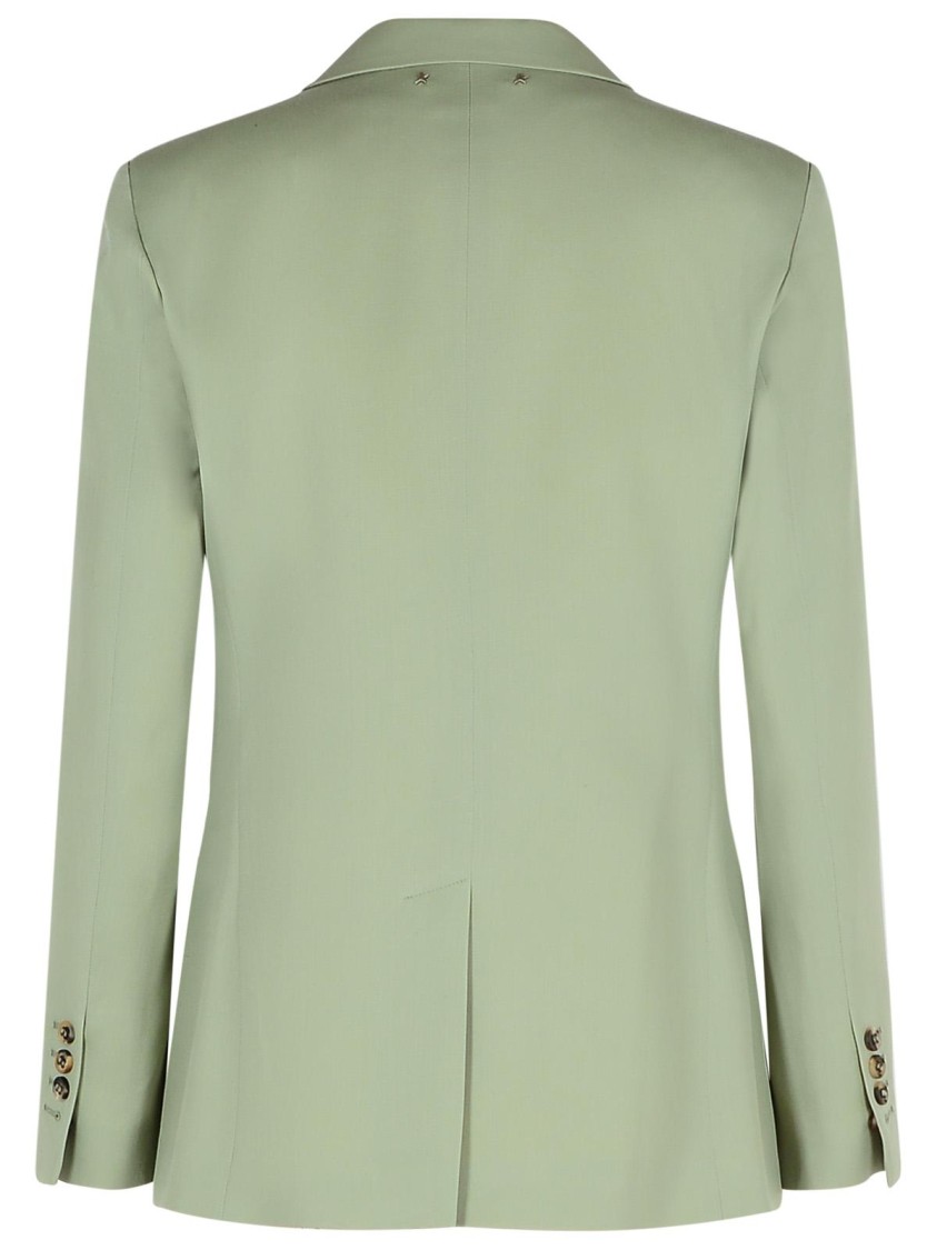 Golden Goose Women's Blazer Jacket In Sage-green Wool In Green