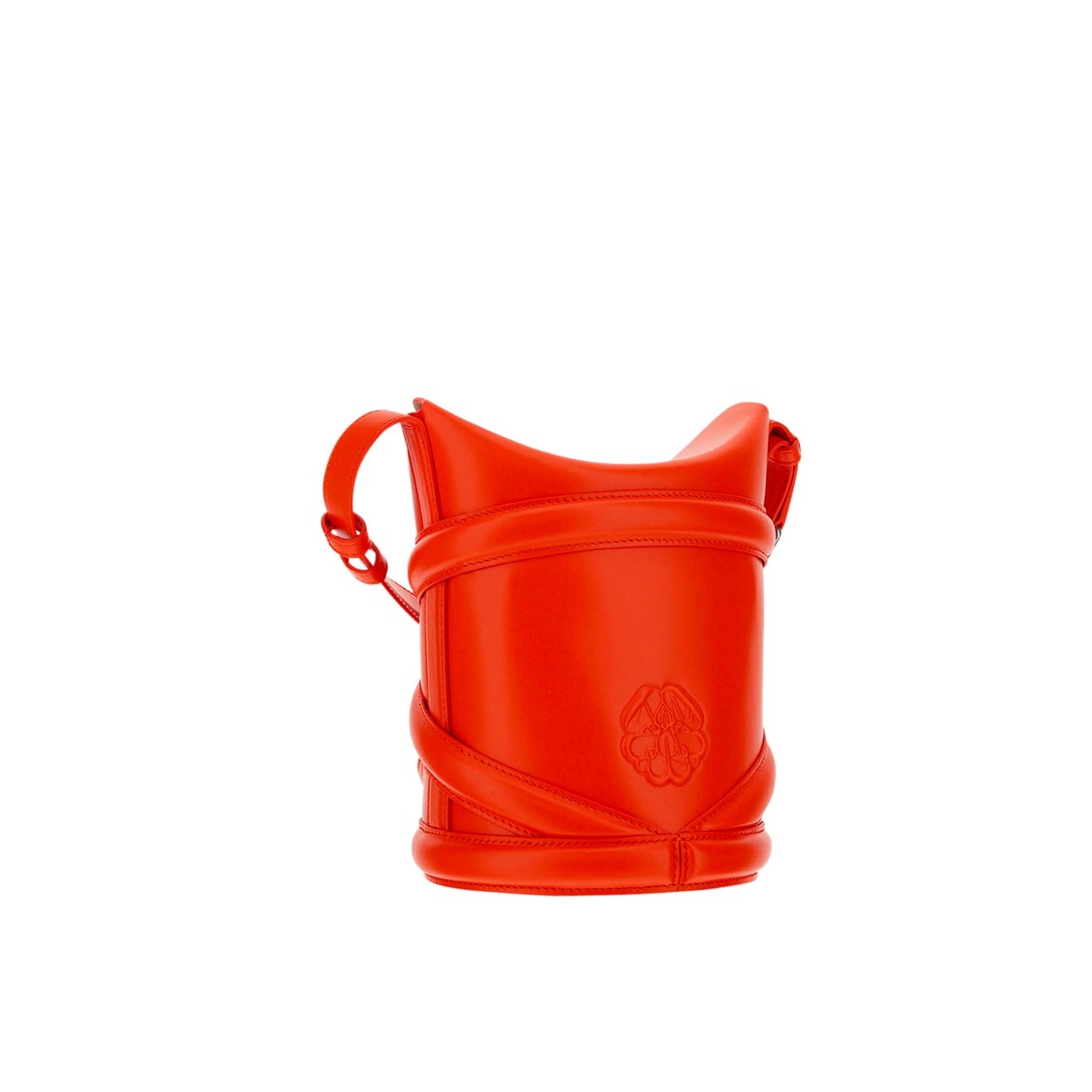 ALEXANDER MCQUEEN ALEXANDER MCQUEEN THE CURVE BUCKET BAG