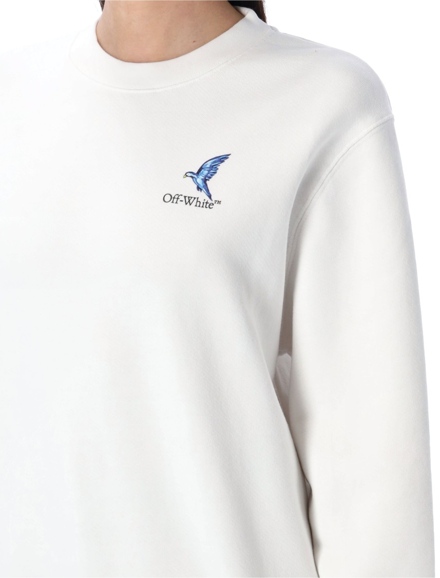Off-white Fresco Arrow Printed T-shirt In White