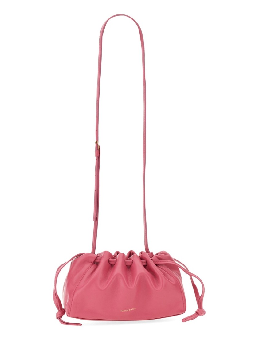 Mansur Gavriel Soft Gathered Mini Bloom Bag With Drawstring Closure