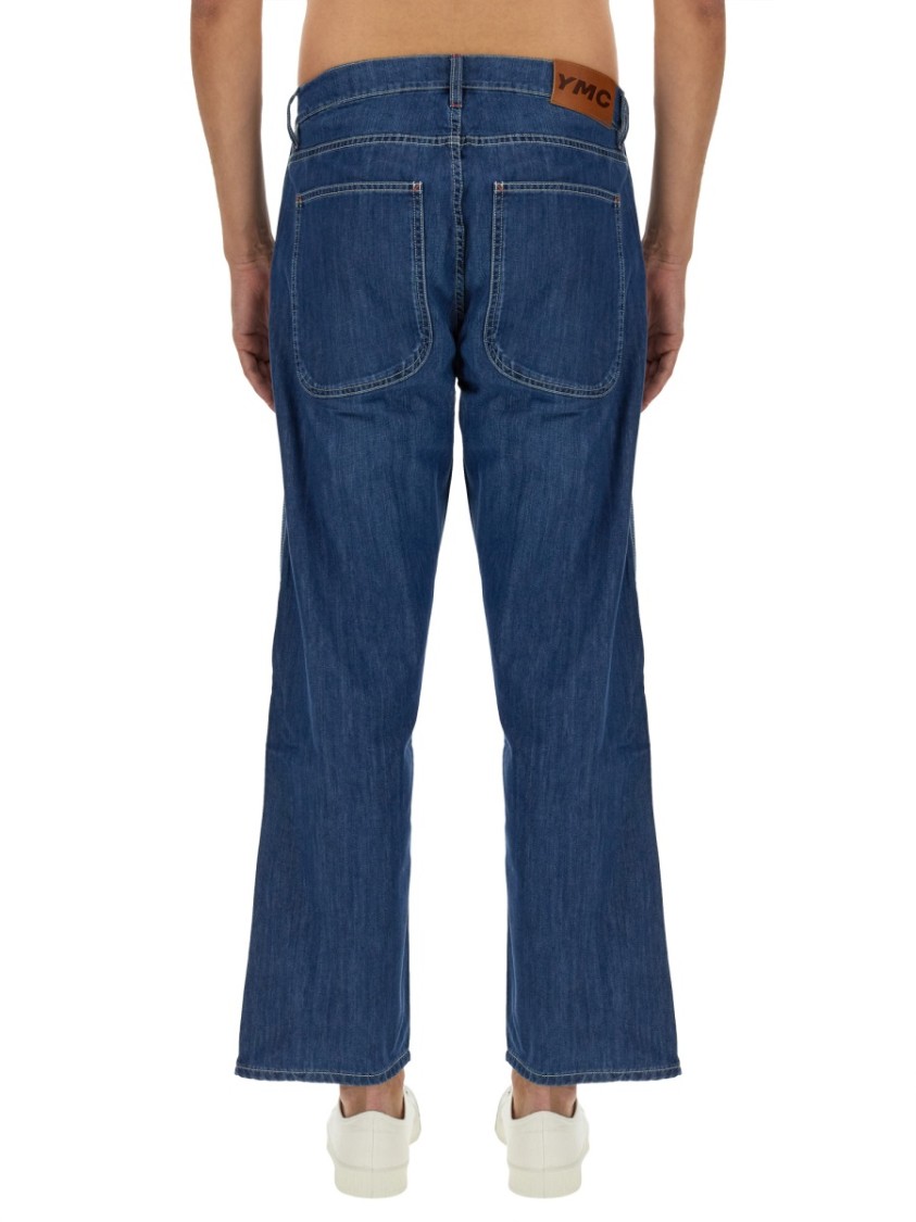 Ymc You Must Create Ymc Classic Fit Denim Jeans In Green
