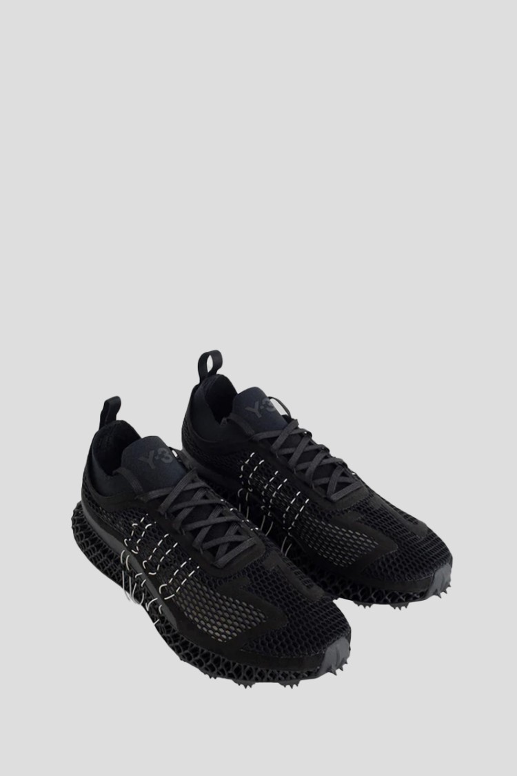 Shop Y-3 Runner 4d Halo Shoes In Black