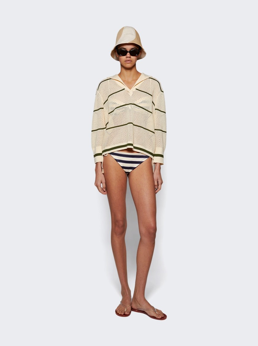 Jacquemus Le Bob Gelato Bucket Hat Beige And Off White In Neutrals