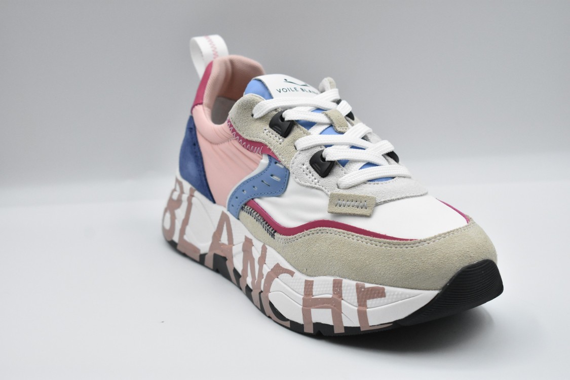 VOILE BLANCHE VOILE BLANCHE SNEAKERS WITH LACED CLOSURE