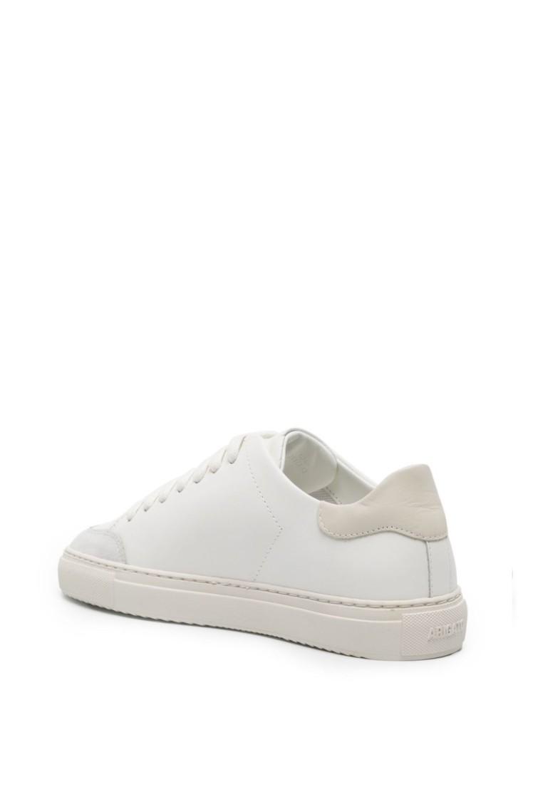 Axel Arigato Clean 90 B Bird Sneakers In White Leather In White