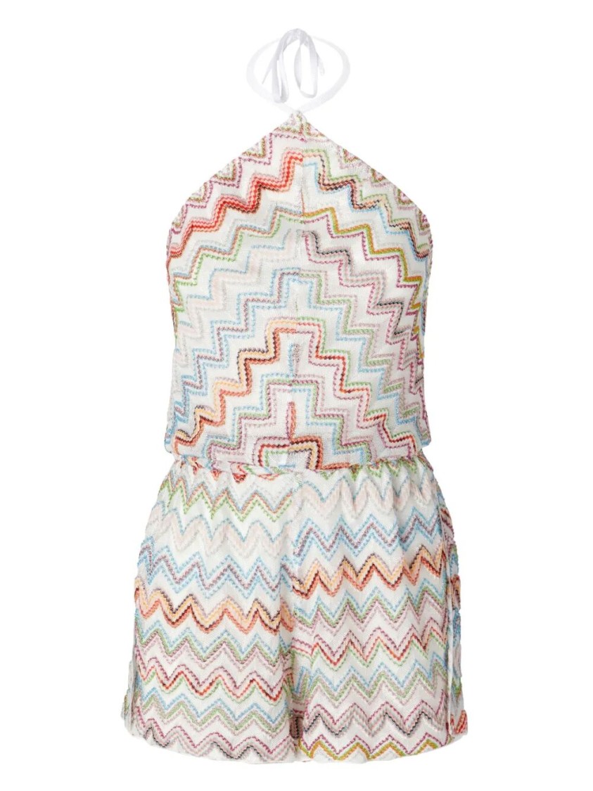 Missoni Halter Neck Short Jumpsuit