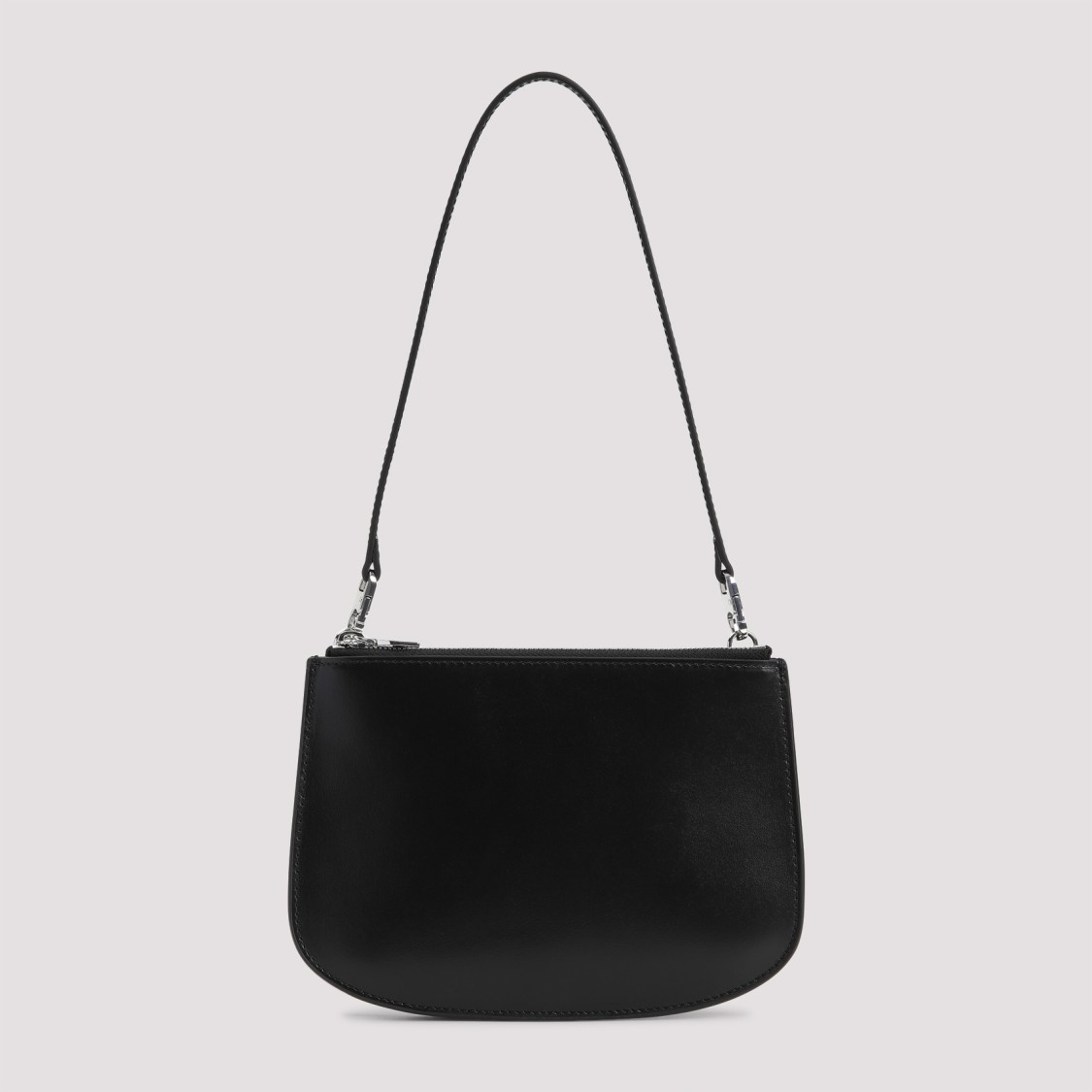 Shop Diesel 1dr Twin Black Leather Mini Bag