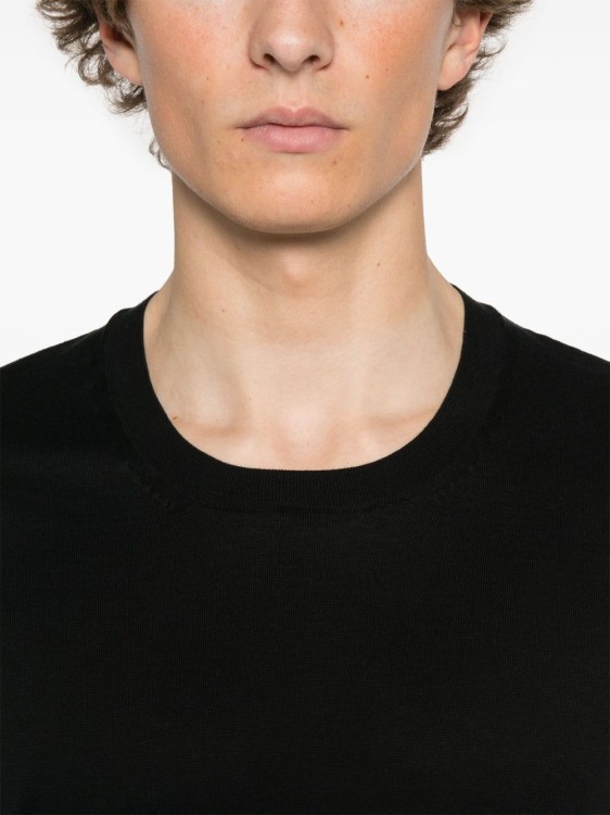 Tom Ford Relaxed-Fit Black T-Shirt With Round Neckline And