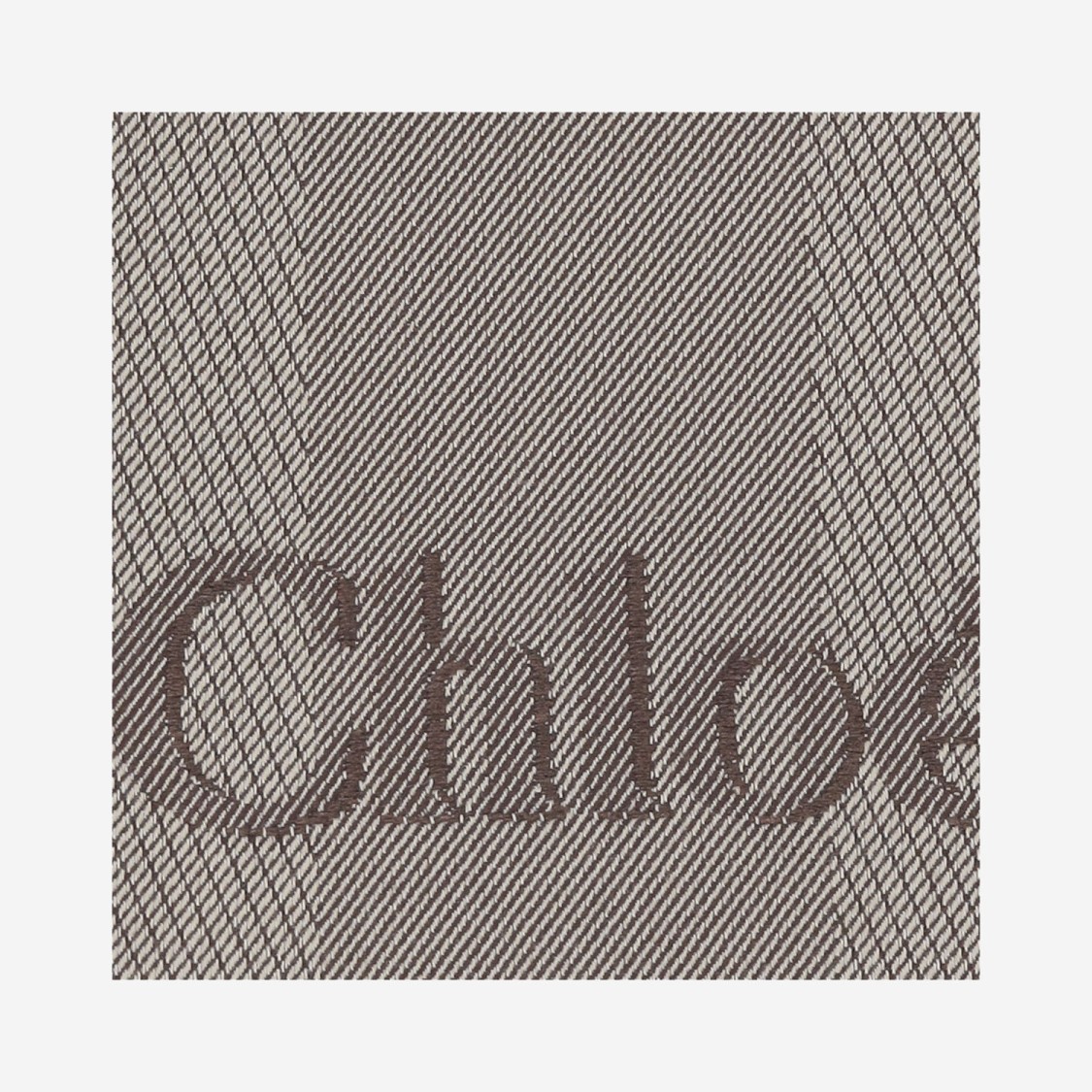 Chloé Carry Small Canvas Tote Bag In Grey