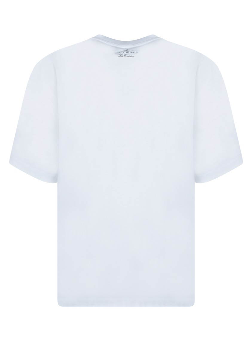 Shop Jacquemus Relaxed Fit White T-shirt