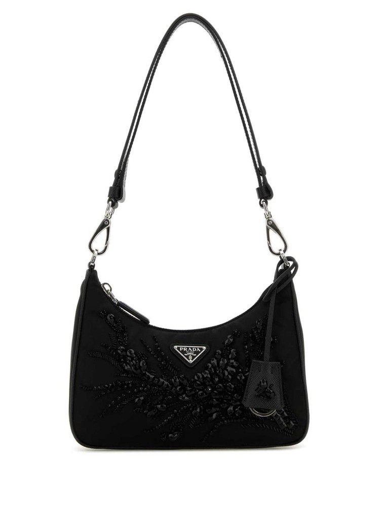 Prada Women's Re-nylon Re-edition Shoulder Bag In Black