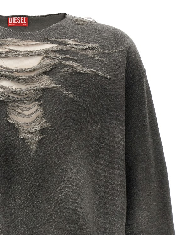 Diesel 'S-Ruben' Sweatshirt in Black | THE LIST Diesel 'S-Ruben' Sweatshirt in Black | THE LIST