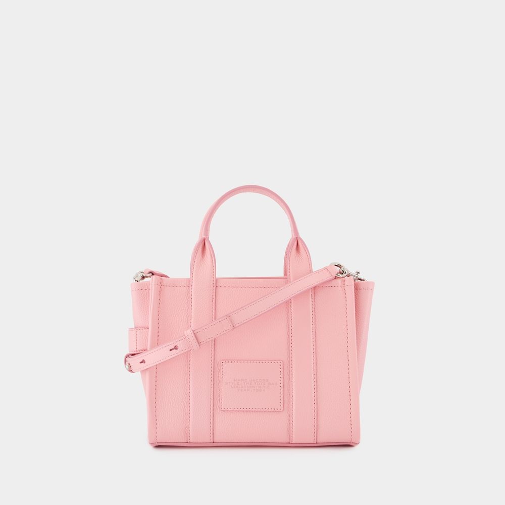Marc Jacobs The Small Tote - Leather - Pink In Pink
