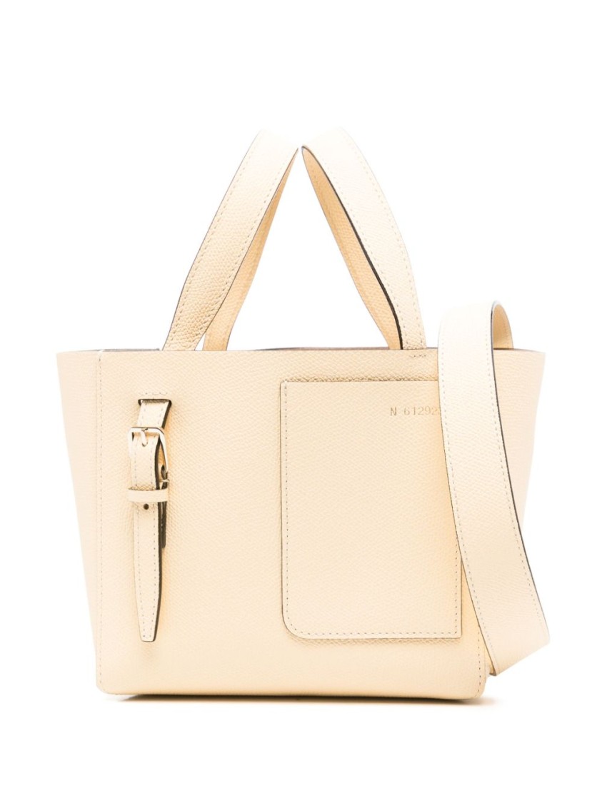 Valextra Bucket Micro Tote Bag
