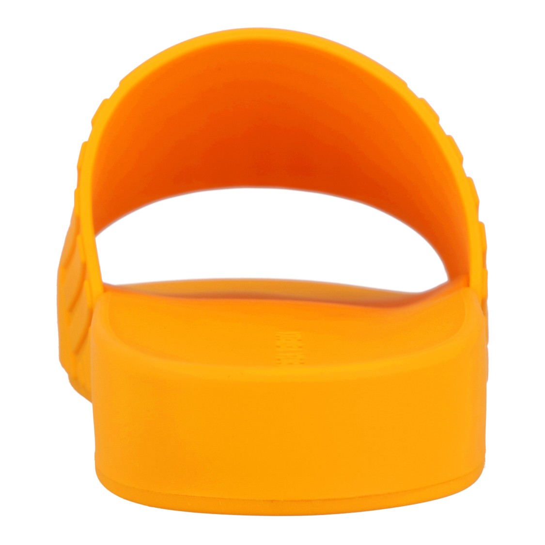 Bottega Veneta Embossed Rubber Slides In Orange