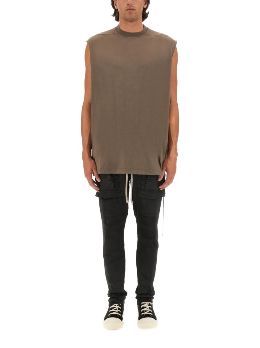 Shop Rick Owens Drkshdw Drkshdw By Rick Owens Relaxed Fit Cotton T-shirt