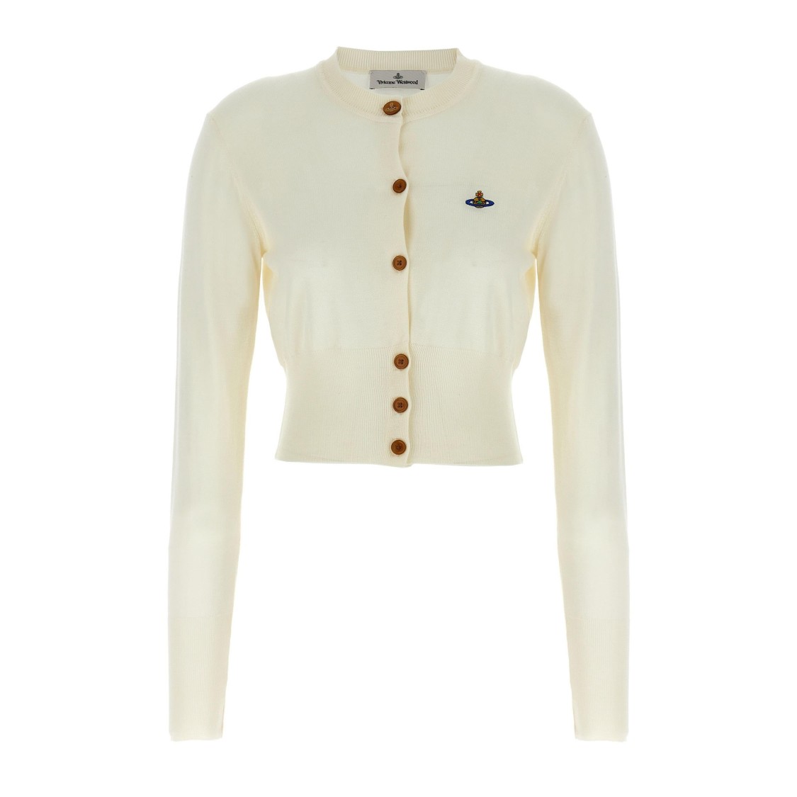 Shop Vivienne Westwood Bea Cropped Cardigan