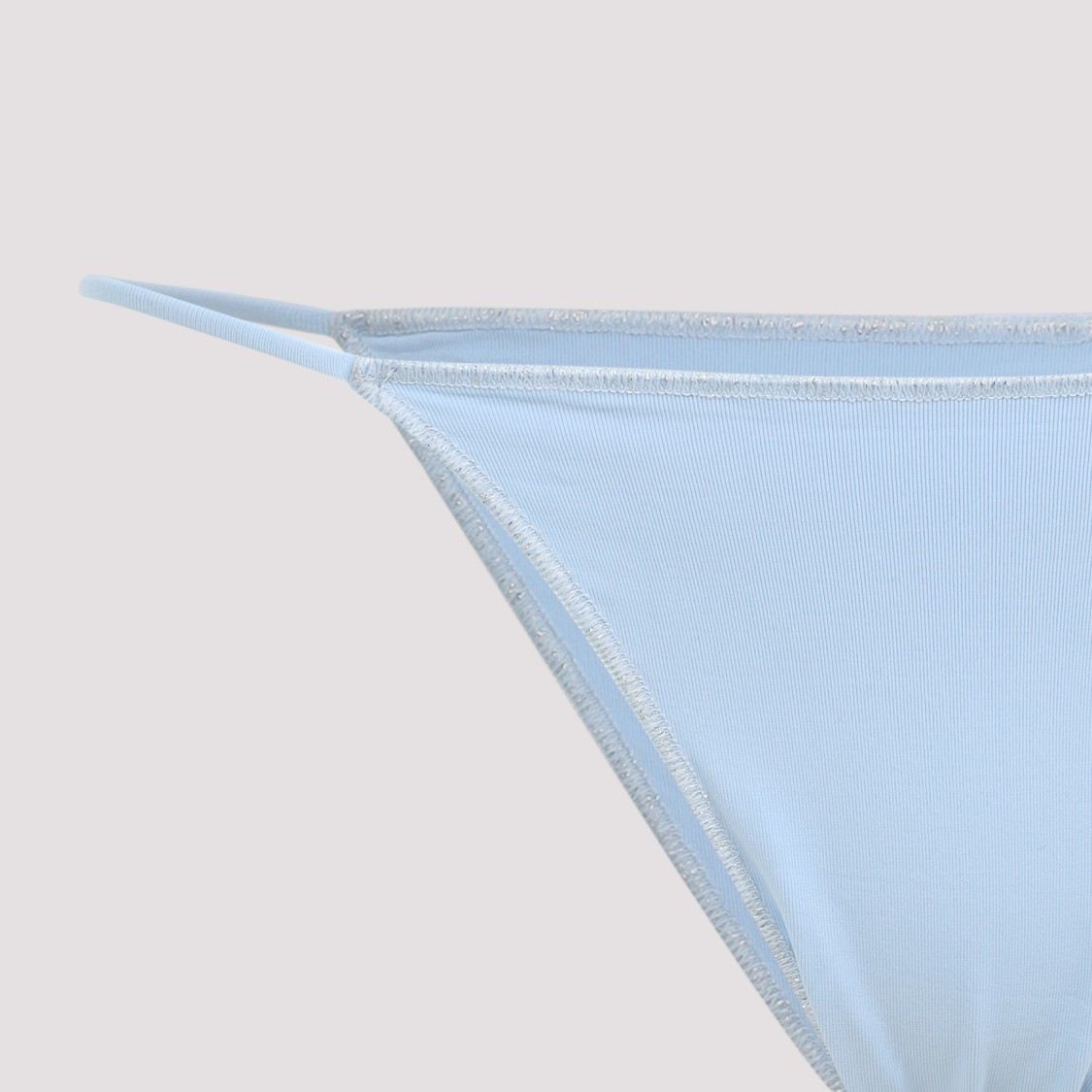 La Reveche Light Blue Bikini With Adjustable Straps In Blue