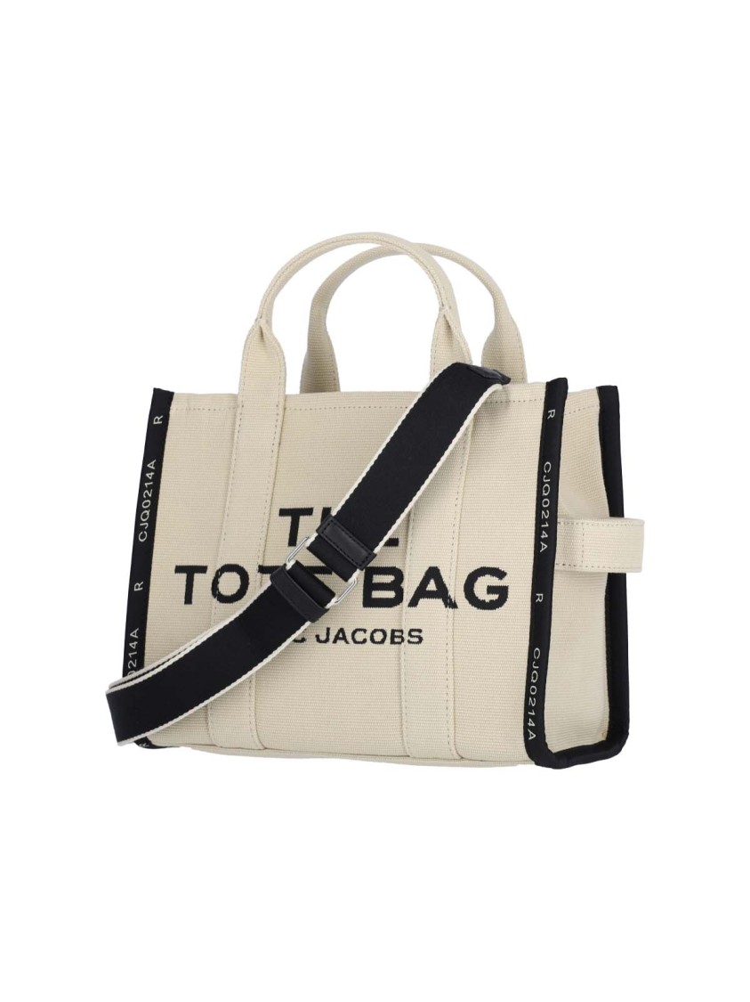 Marc Jacobs Structured Jacquard Medium Tote With Removable Strap