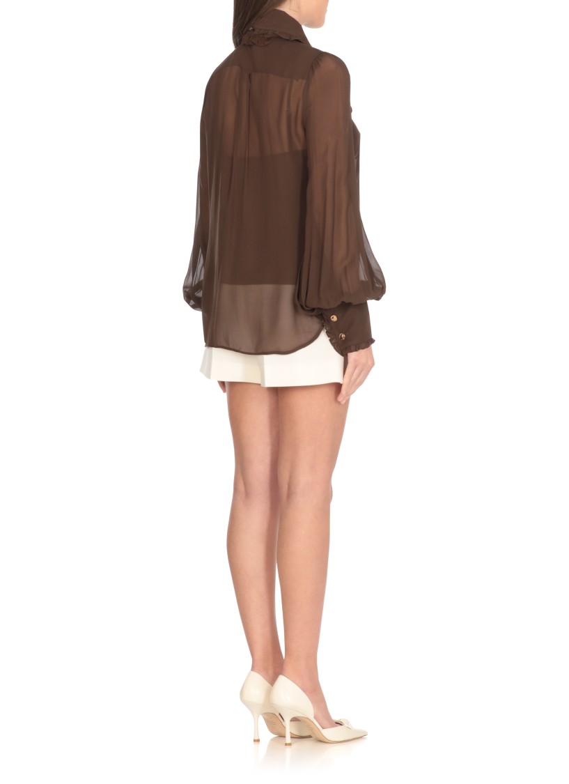 Zimmermann Brown Viscose Shirt