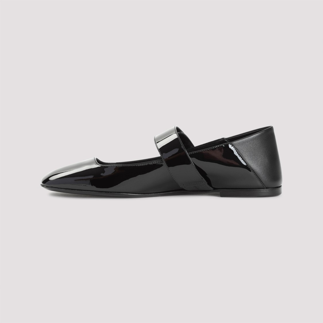 Shop Valentino Vlogo Locker Ballerina In Black