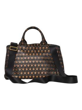 トートバッグ Prada Bordeaux Calf Leather Handbag With Adjustable Shoulder Prada Bordeaux Calf Leather Handbag With Adjustable Shoulder