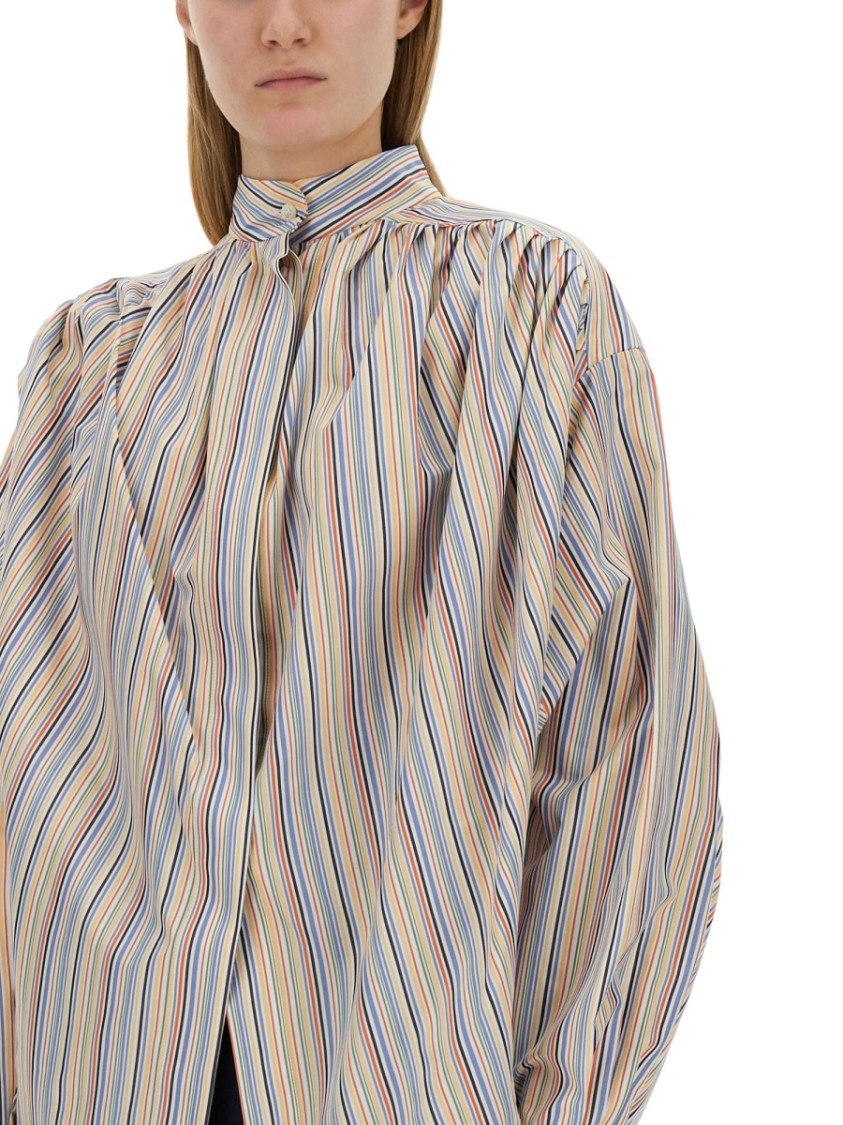 Tシャツ・カットソー ETRO BLOUSE WITH STRIPE PATTERN (WRIA0006_99TR546S8450) Etro Regular Fit Stripe Pattern Blouse In Striped | ModeSens