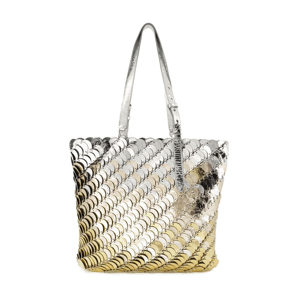 Rabanne Shoulder Bag - Leather - Gold In Gold