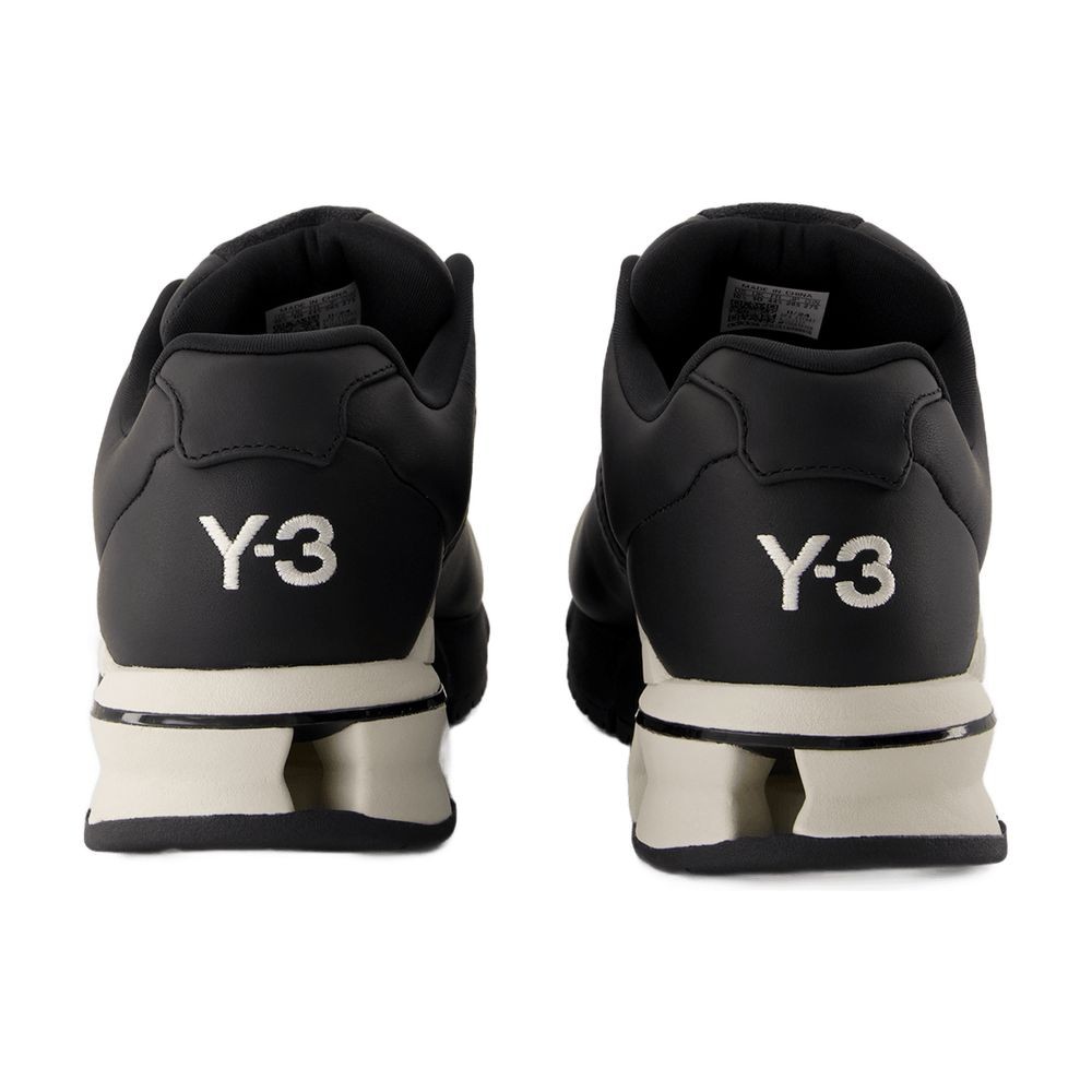 Y-3 A3 Control Sneakers - Leather - Black