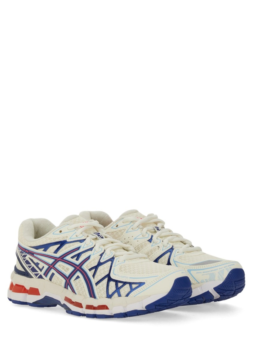 Asics Round Toe Low-top Sneakers In Neutrals