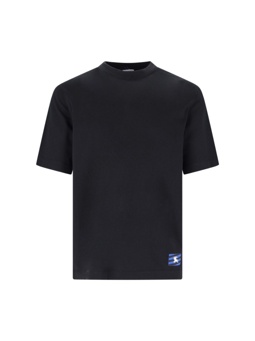 Burberry T-shirt With Round Neck And Short Sleeves